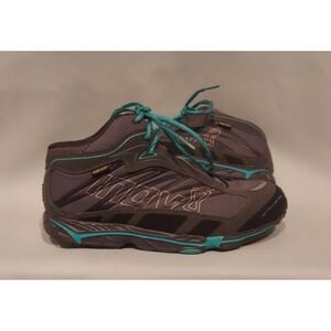 Inov-8 Womens Mens Black & Teal TerraFly 297 GTX Running Shoes Size W/8.5 M/7